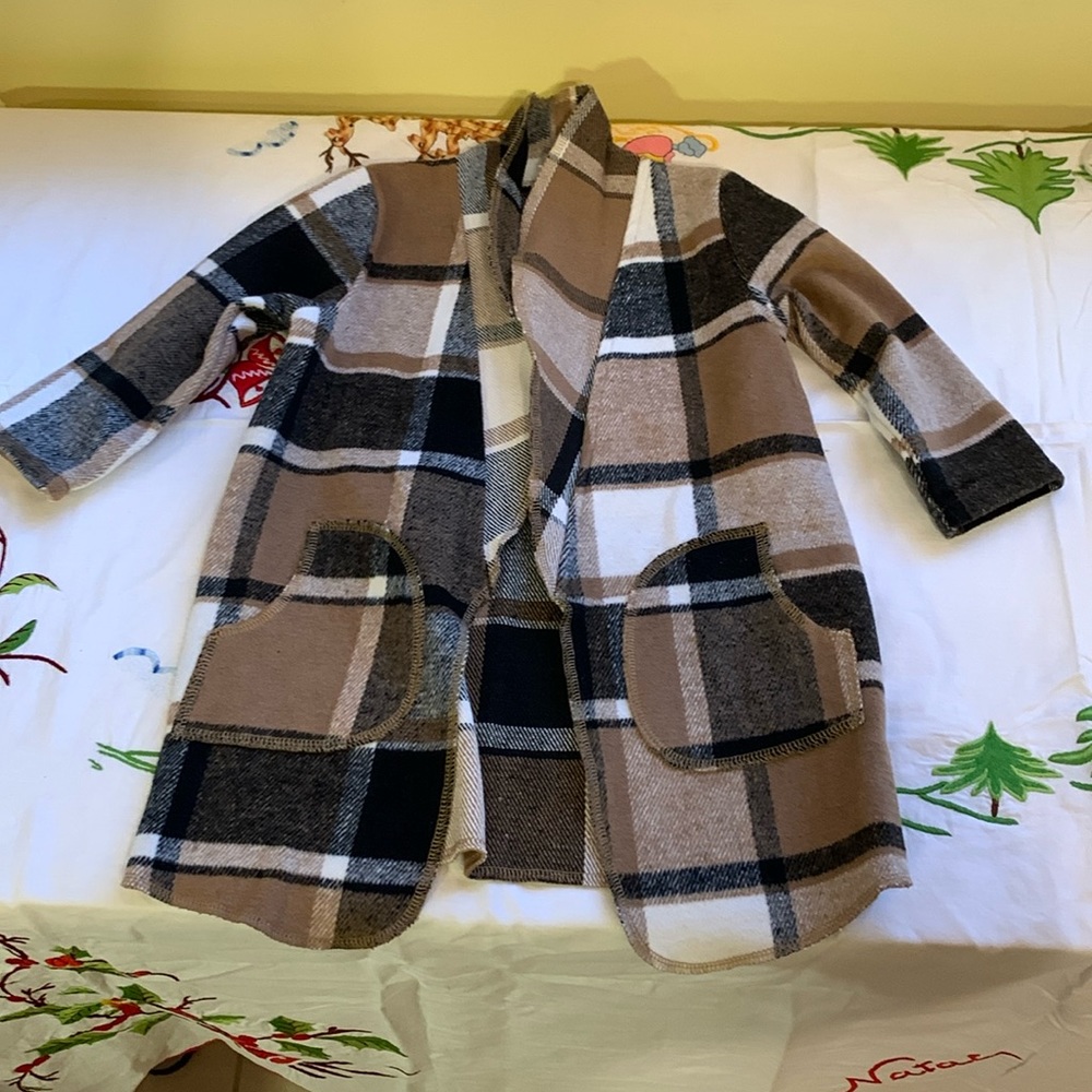 SHEIN Girls Fleece Jacket like new!